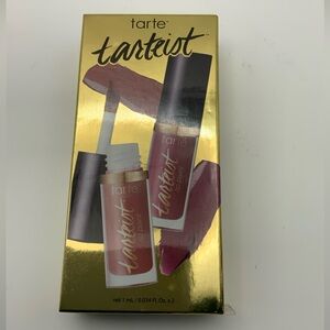 tarte Tarteist LIP PAINT (2 lip paint ) ROSE & FOMO, 0.034 FL OZ NIB